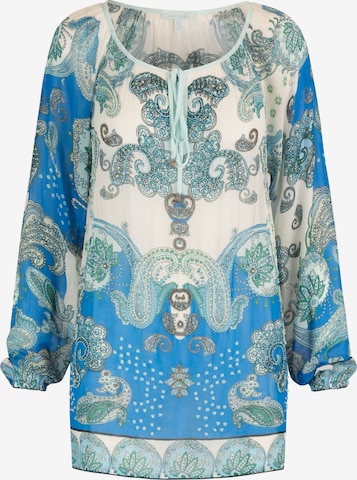 mint & mia Blouse in Blauw: voorkant