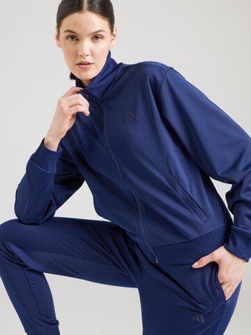 ADIDAS SPORTSWEAR Tepláková souprava 'ESSENTIALS FEELCOZY' – modrá