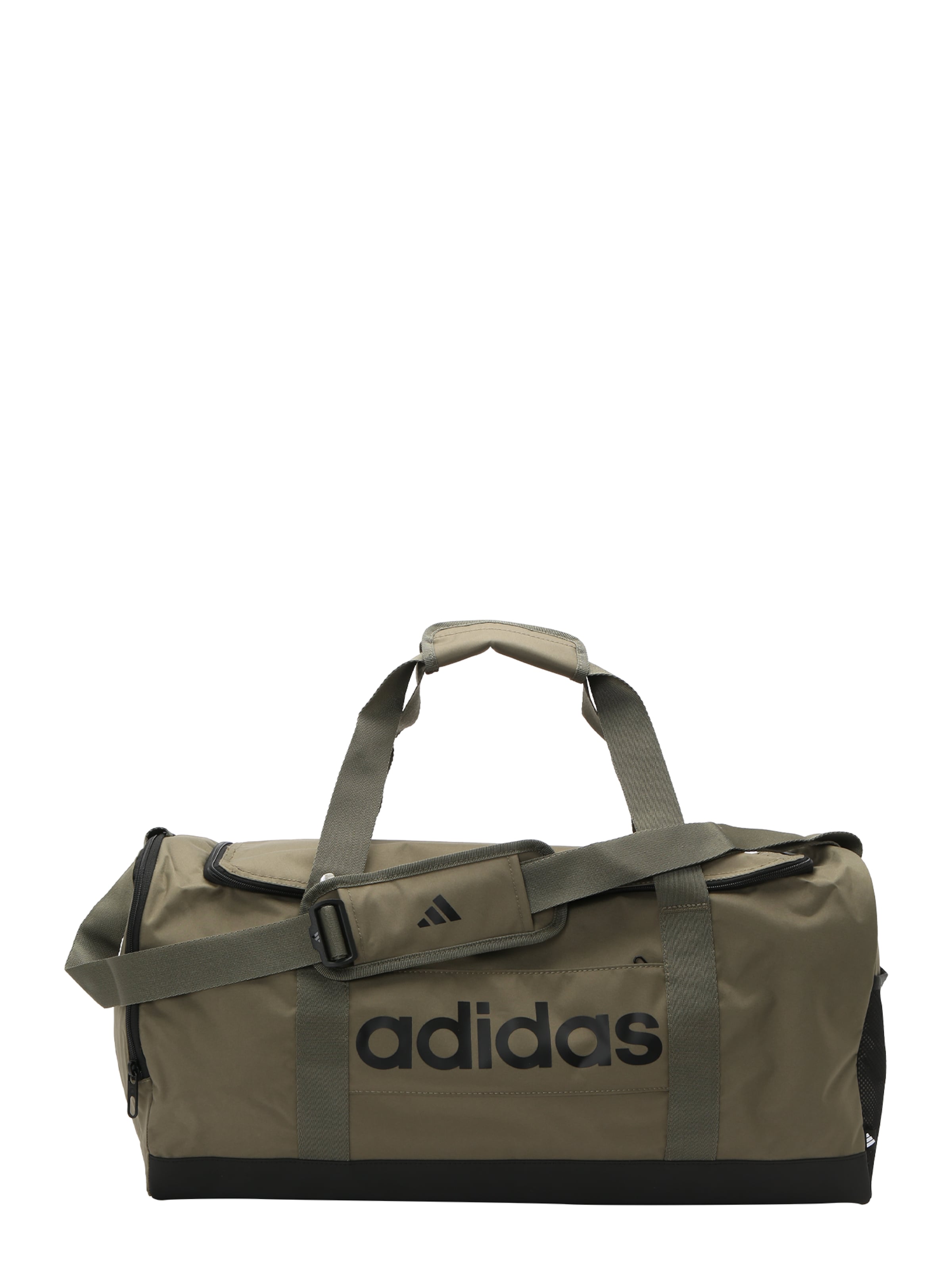 ADIDAS PERFORMANCE Spordikott 'Linear Duffel', värv roheline: eest vaates