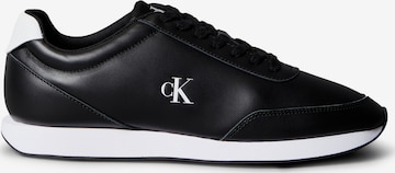 melns Calvin Klein Jeans Zemie brīvā laika apavi 'ESS': no priekšpuses