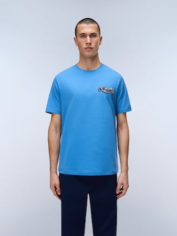 NAPAPIJRI Shirt 'S-ZINC' in Blue: front