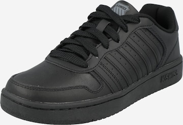 Sneaker low de la K-SWISS pe negru: față