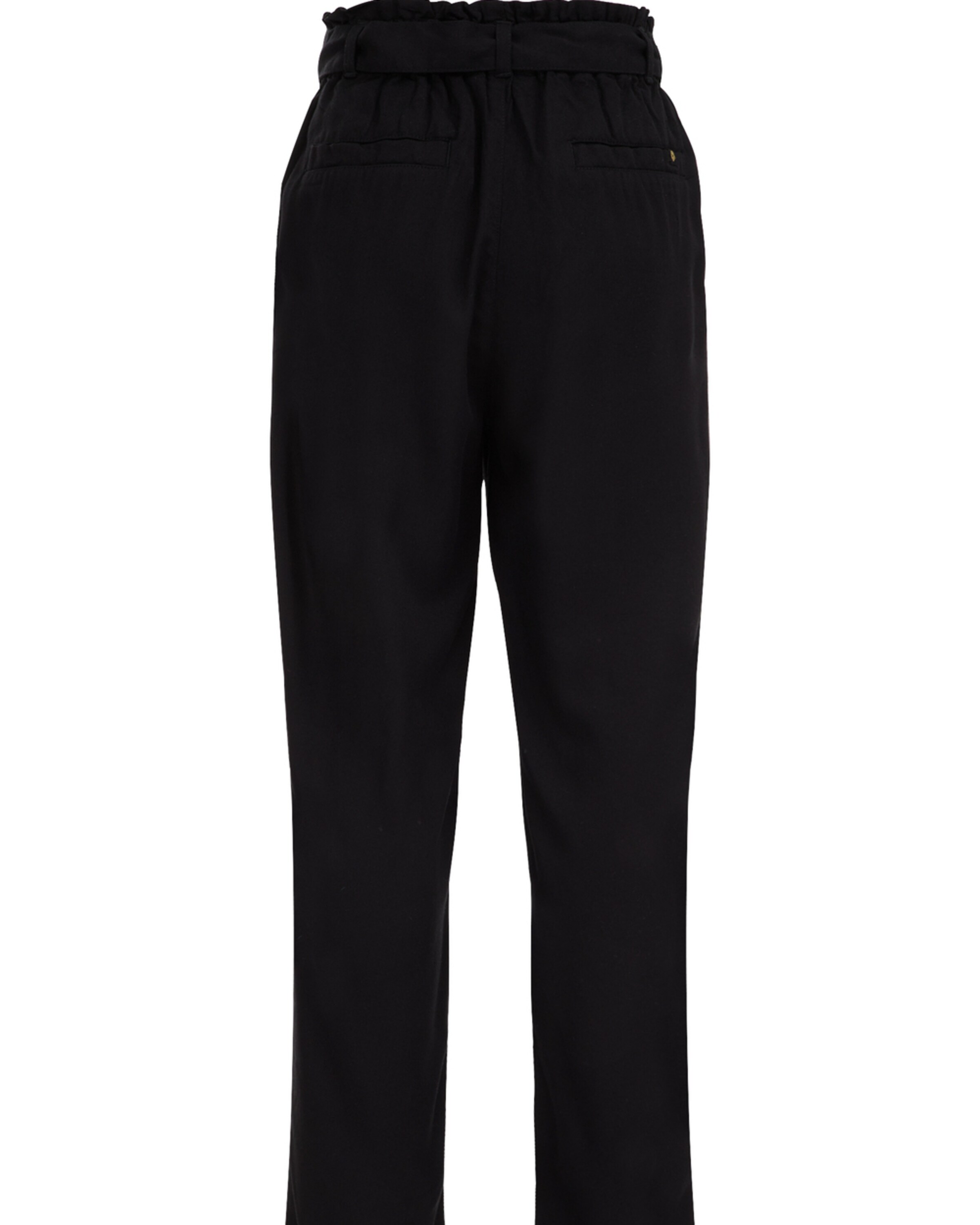 juoda WE Fashion Siaurėjantis Kelnės