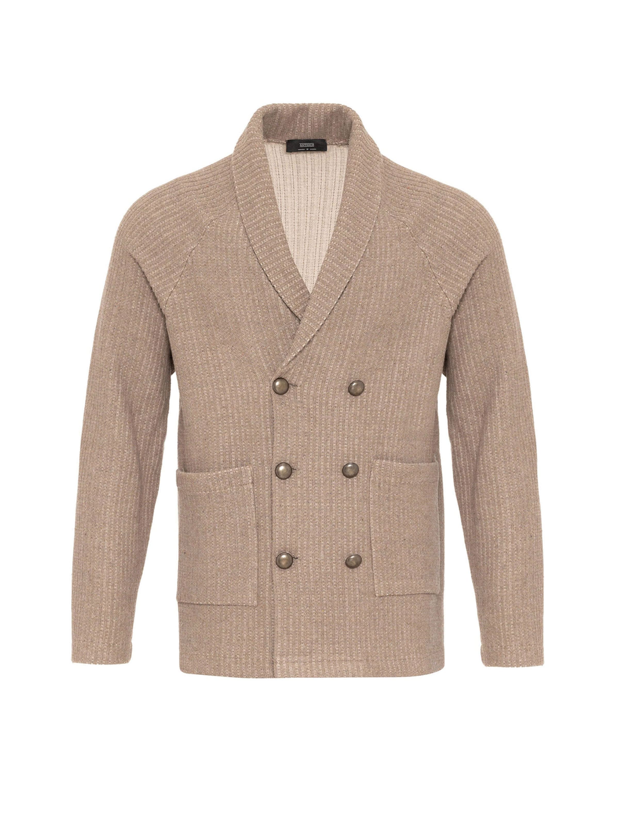 Antioch - Casaco de malha em bege: frente