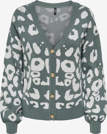 ONLY Knit cardigan 'ONLLEONA' in Green: front