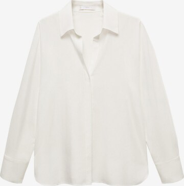 Camicia da donna 'LIMA' di MANGO in bianco: frontale