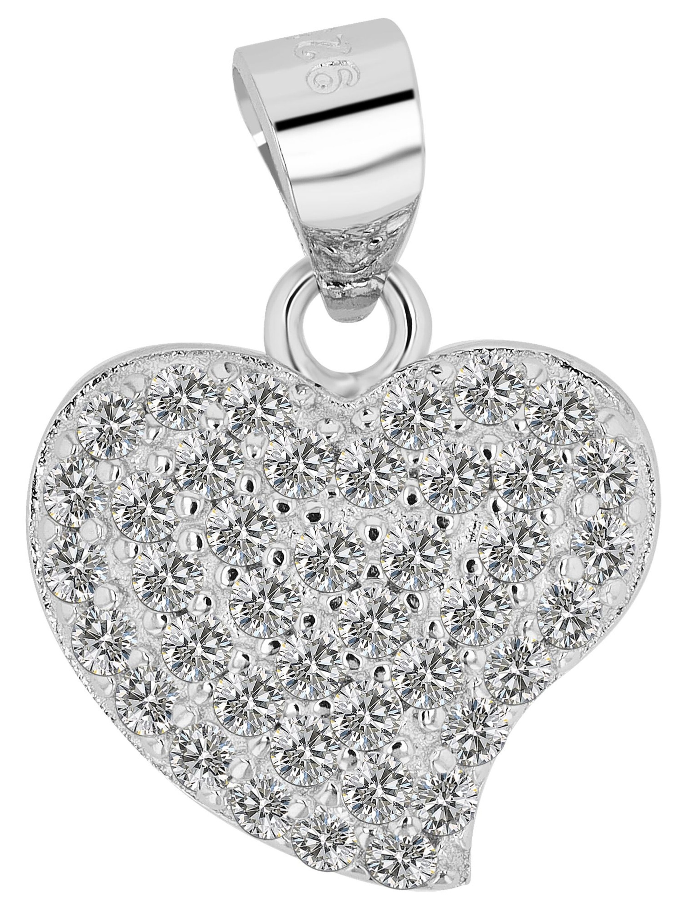 Akzent Pendant 'Isla, 925 Sterlingsilber, langlebig' in Silver: front