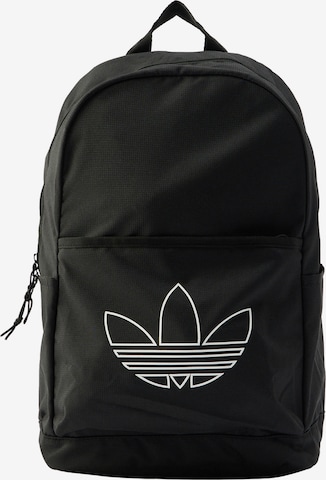 ADIDAS ORIGINALS Backpack 'ADICOLOR' in Black: front