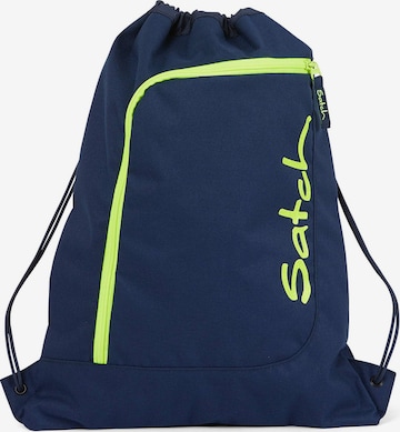 Satch Gym Bag in Blue: front