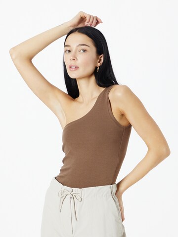 Cotton On Top 'Jamie' in Brown: front