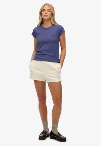 Superdry Shirt 'Athletic Essential' in Blauw