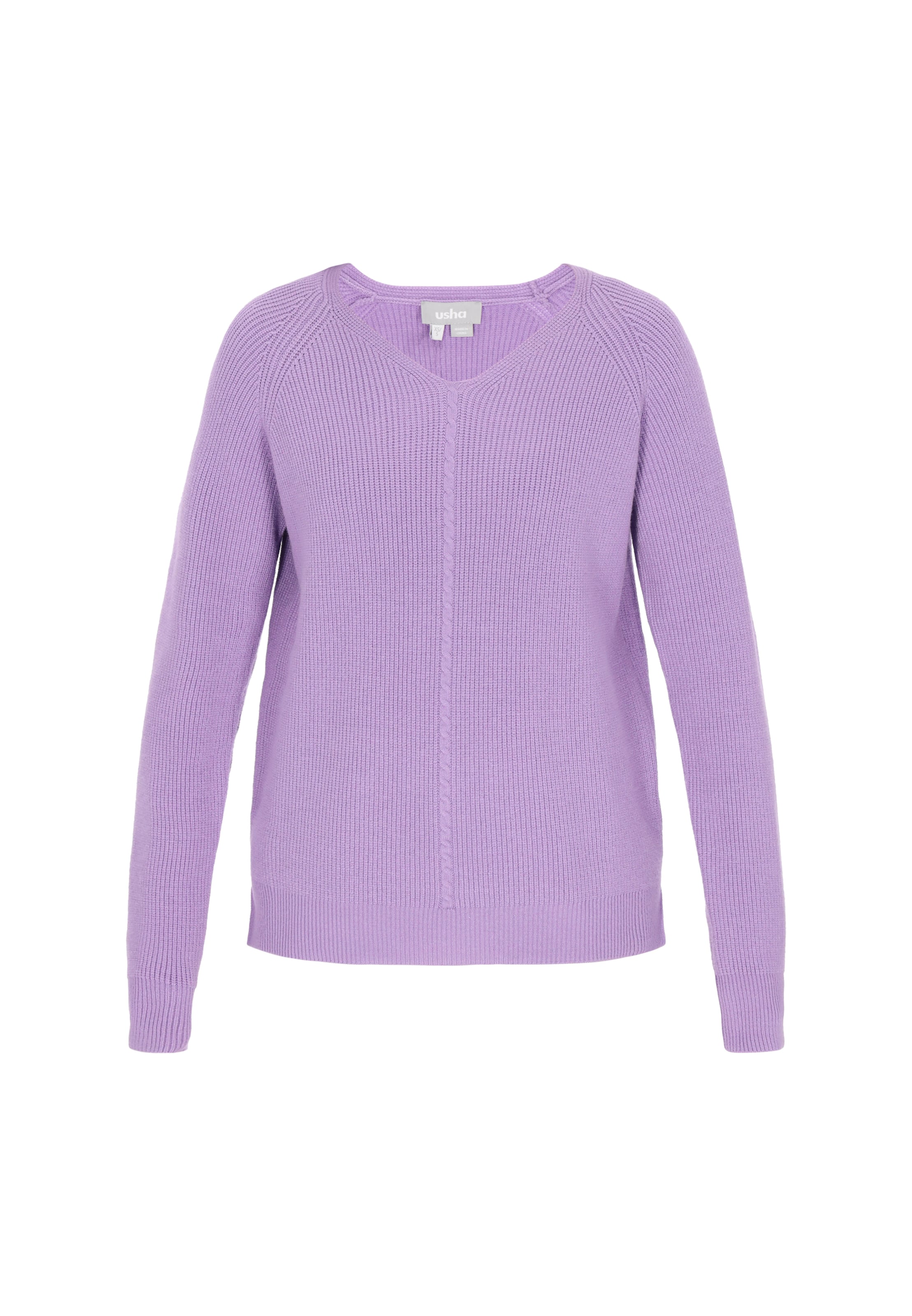 Usha - Pullover 'Casual' em roxo: frente