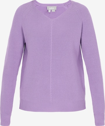 Usha - Pullover 'Casual' em roxo: frente