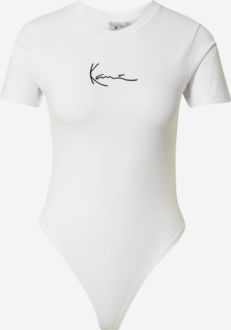 Karl Kani Shirt bodysuit in White: front