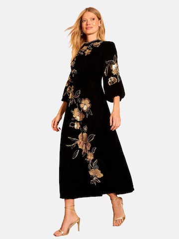 love & roses Φόρεμα σε μαύρο: μπροστά