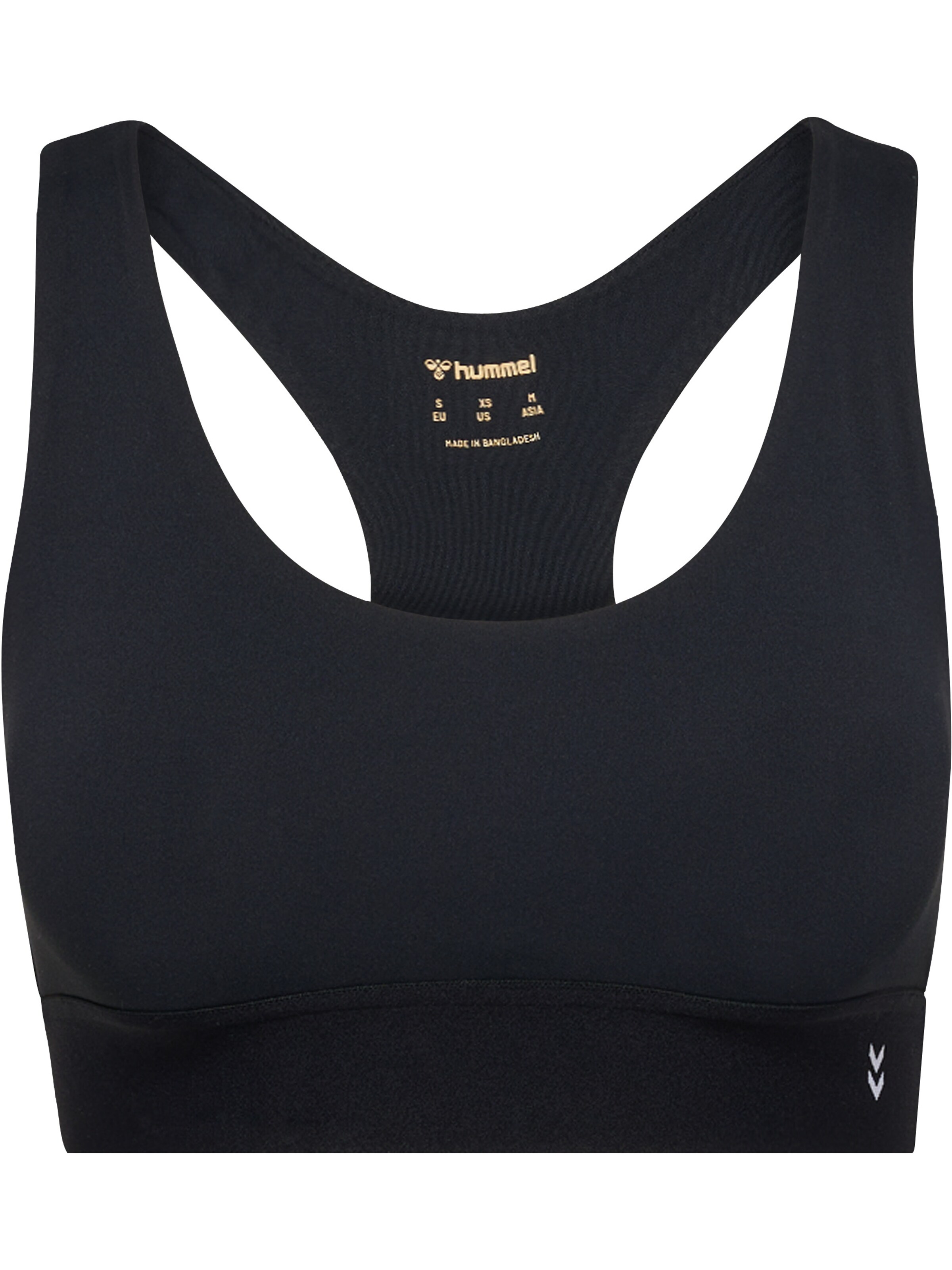 Hummel Bralette Sports bra in Black: front