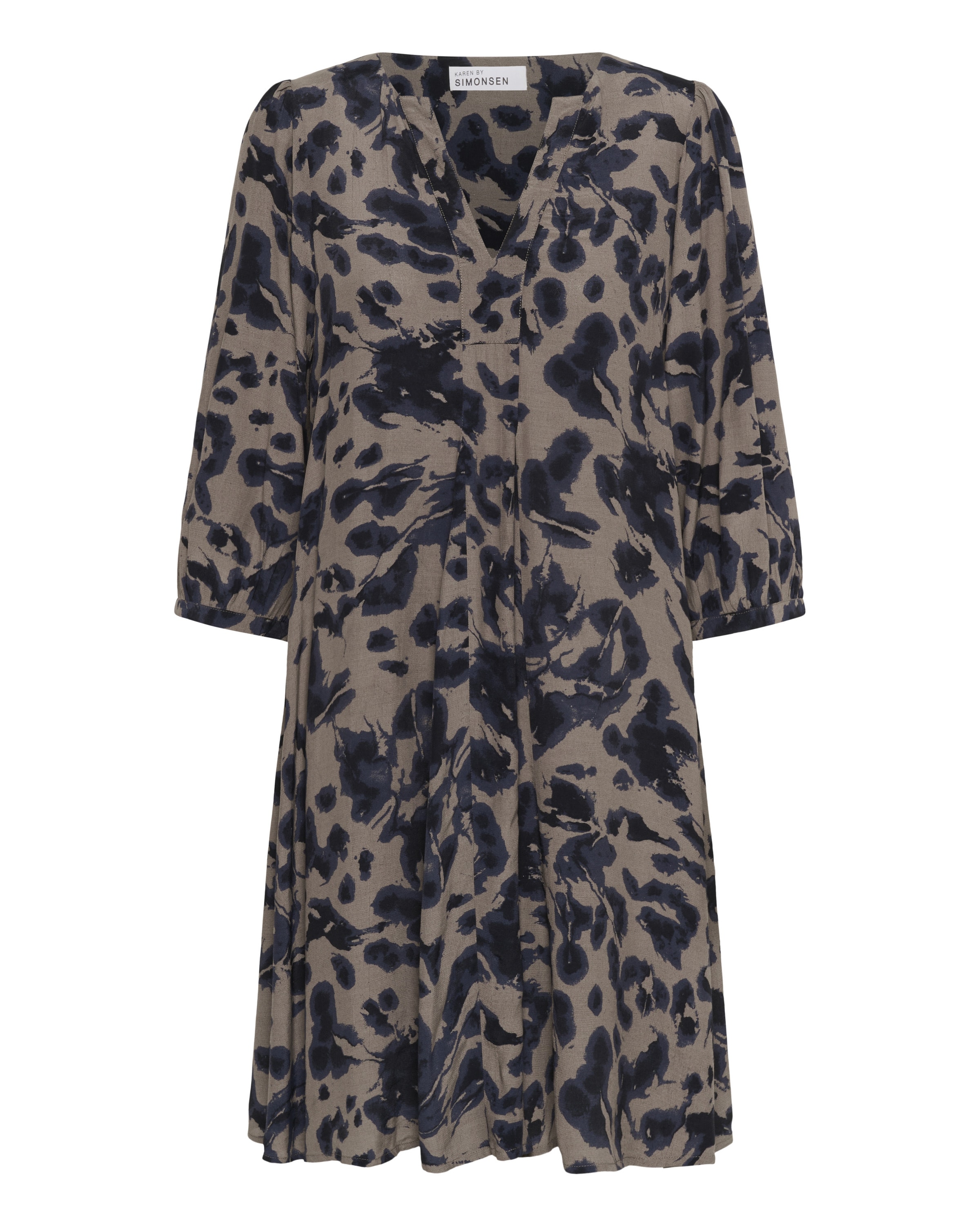 KAREN BY SIMONSEN Kleid 'Ashley' in Grau: Vorderseite