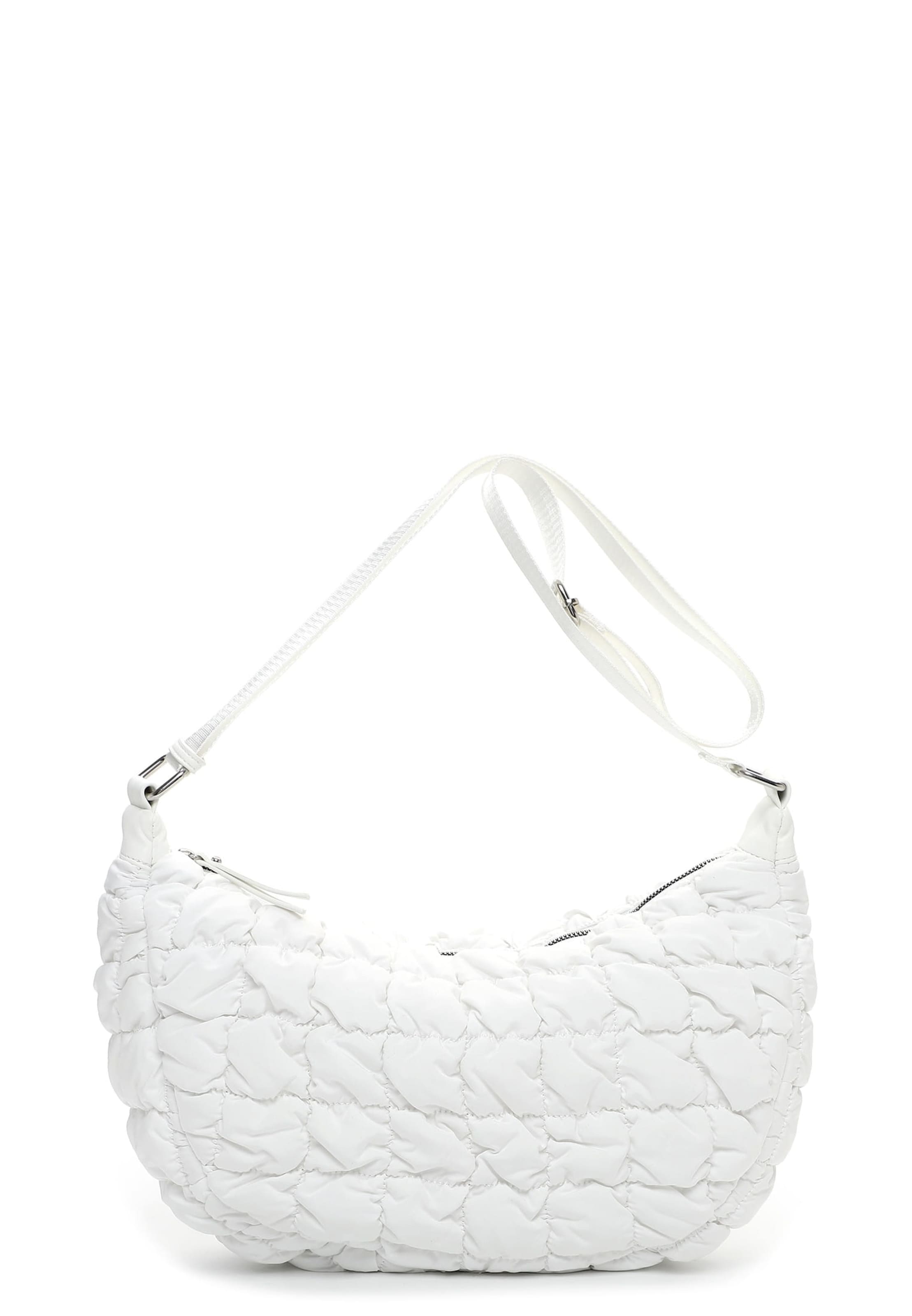 Borsa a spalla ' E&N Epinal RUE 09 ' di Emily & Noah in bianco: frontale