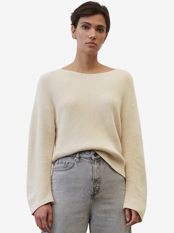 Marc O'Polo Pullover  (GOTS) in Beige: predná strana