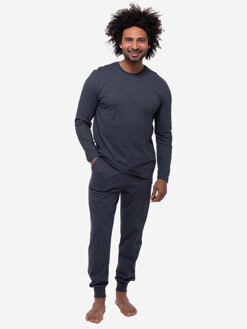 Mey Pyjama lang 'Neo'‌ in Grau: Vorderseite