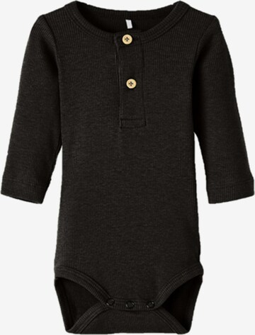 Tutina / body per bambino 'KAB' di NAME IT in nero: frontale