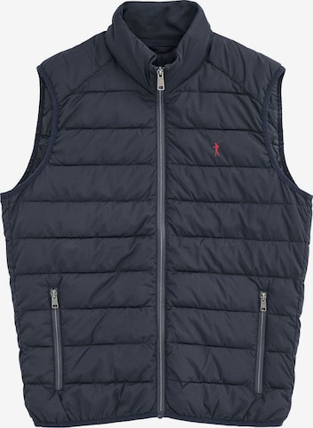Polo Club Vest in Blue: front