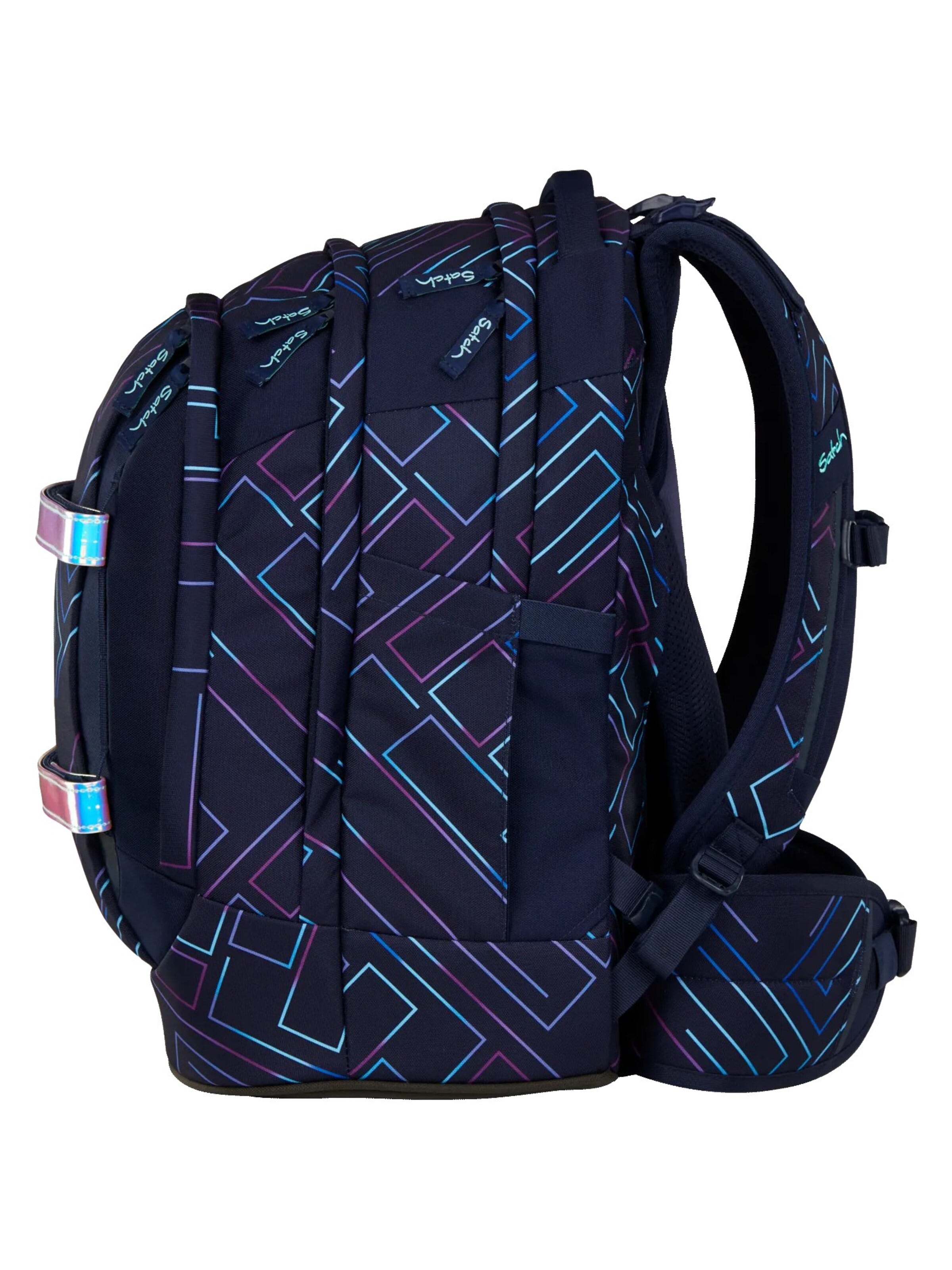 Satch Backpack 'Schulrucksack pack' in Purple