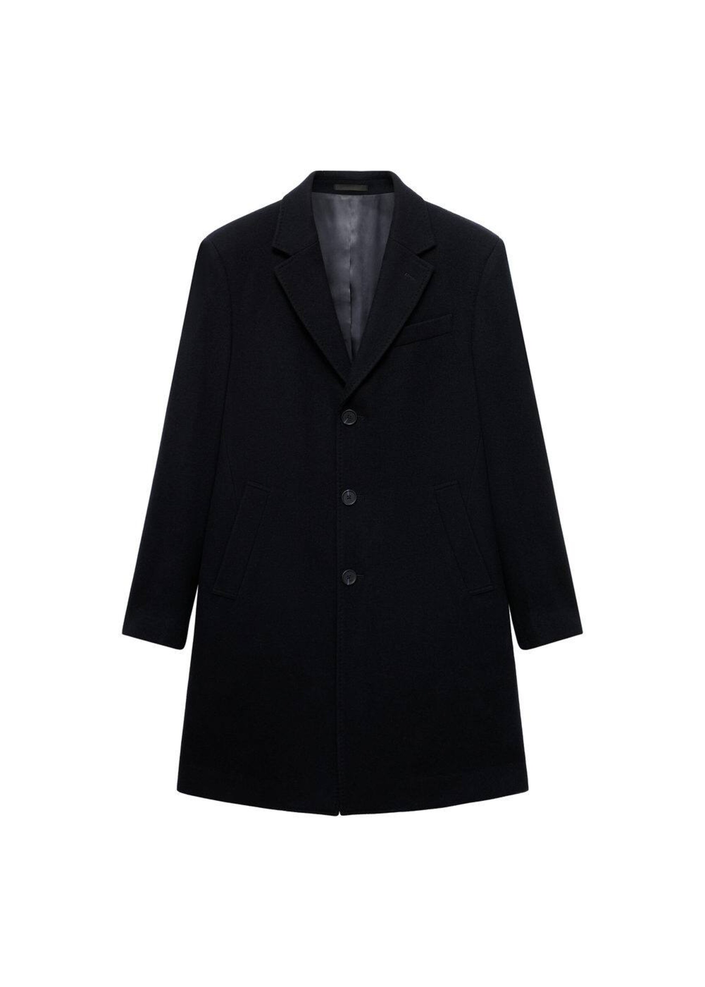 MANGO MAN Mantel 'Arizona' in Blau: Vorderseite