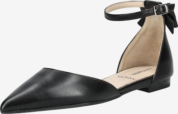 Ballerina con cinturino di Nero Giardini in nero: frontale