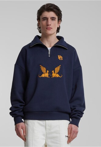 Prohibited Sweatshirt 'Griffin' in Blue: front