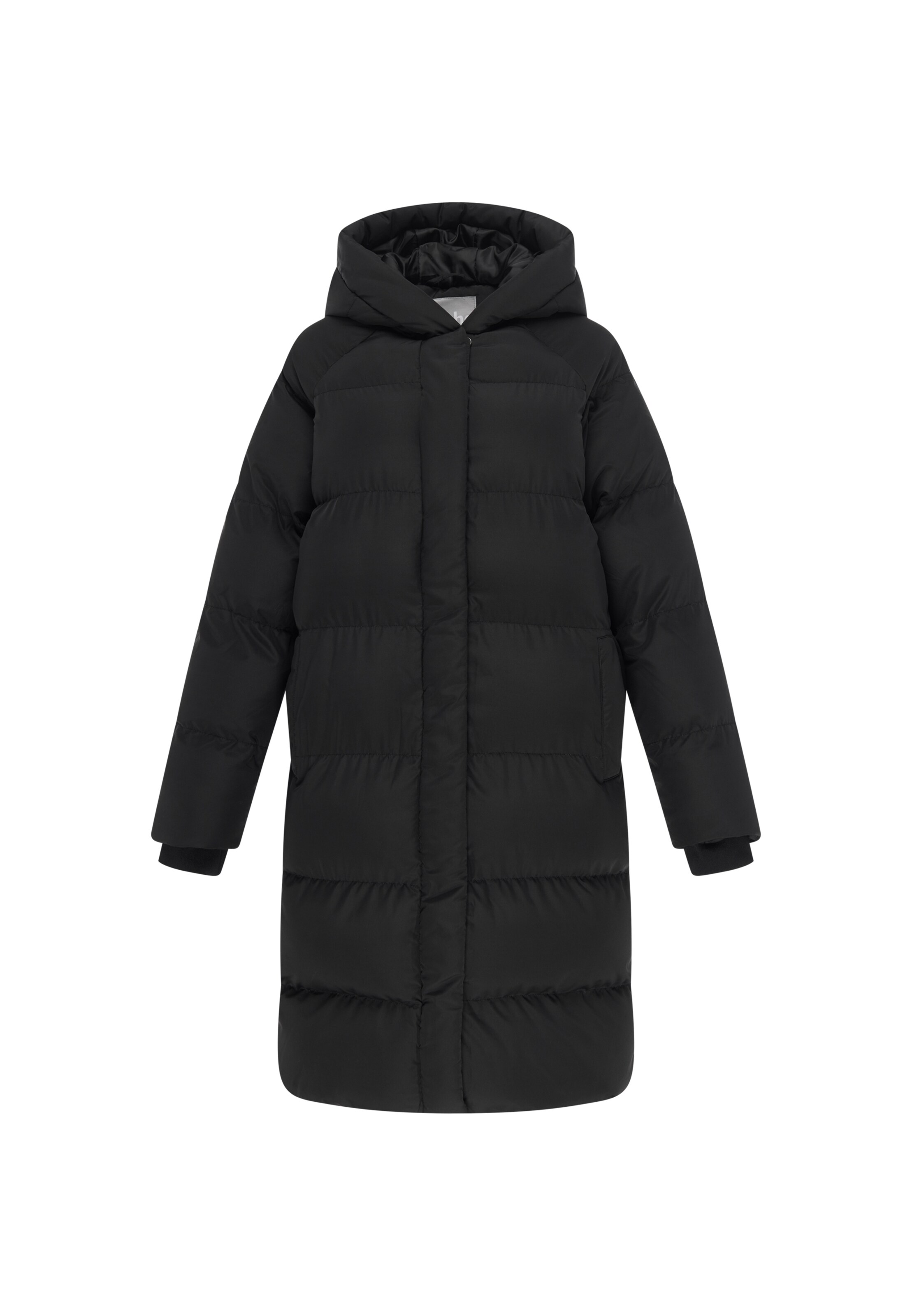 Manteau d’hiver usha WHITE LABEL en noir : devant