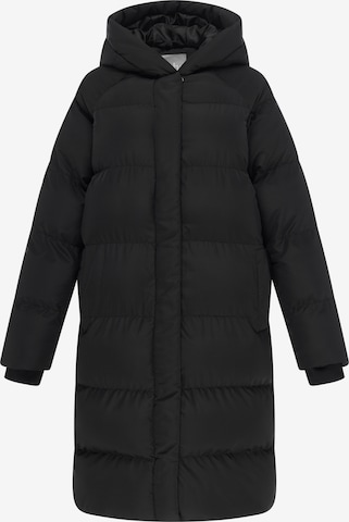 Manteau d’hiver usha WHITE LABEL en noir : devant