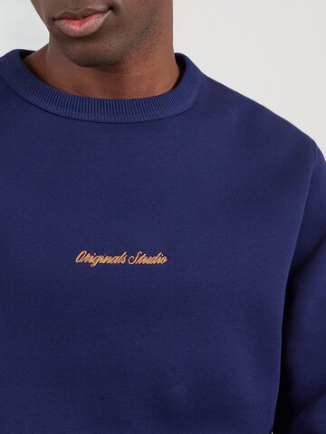 JACK & JONES - Sudadera 'JWHNORREBRO' en azul