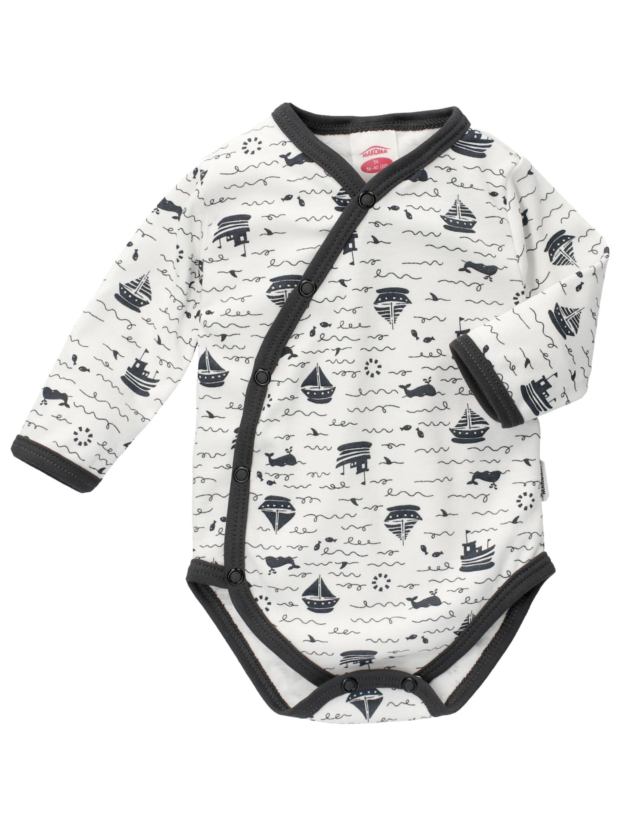 Makoma Romper/bodysuit 'Maritim' in White: front