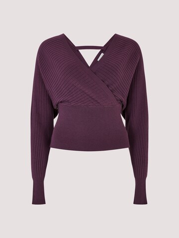 Apricot Sweater in Purple