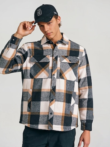 Regular fit Camicia di Funky Buddha in colori misti: frontale