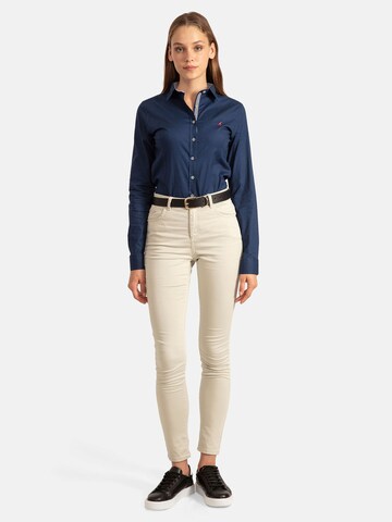 Camicia da donna di Jacey Quinn in blu