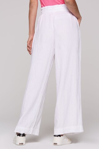 Soccx Regular Pants in White