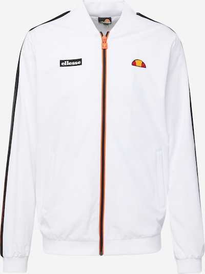 ELLESSE Sportjacka 'Unify' i orange / röd / svart / vit, Produktvy