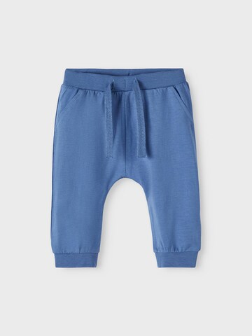 NAME IT - Tapered Calças 'Basio' em azul