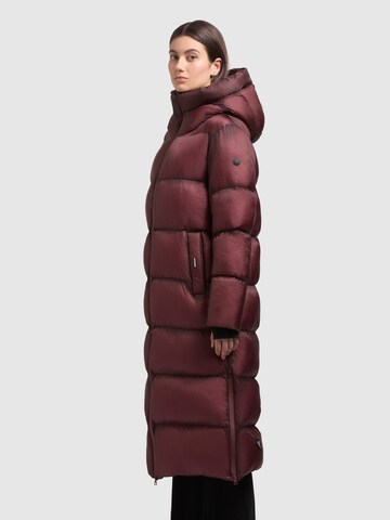 khujo Wintermantel 'Zinnia' in Rot