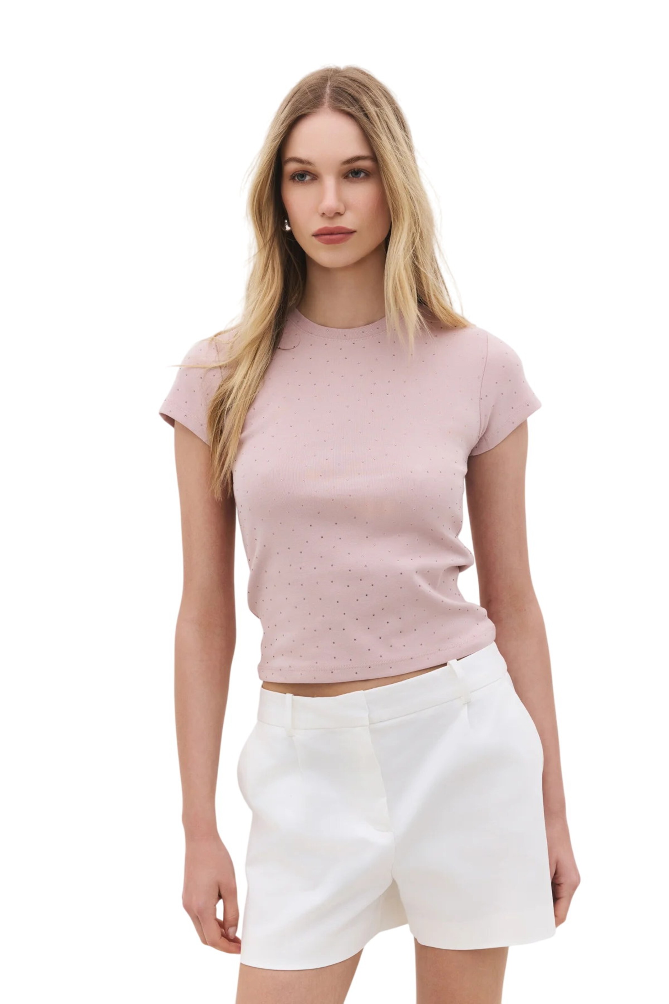 No Matter What T-Shirt in Pink: Vorderseite