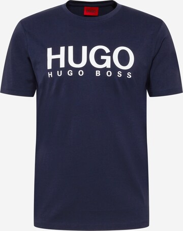 HUGO Shirt 'Dolive' in Blue: front
