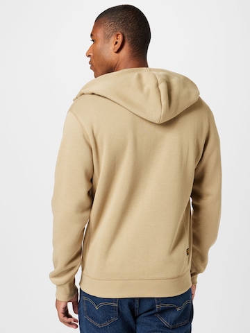 G-Star RAW Regular Fit Sweatjakke 'Premium Core' i beige