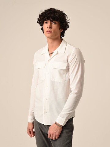Antioch Regular fit Button Up Shirt in White