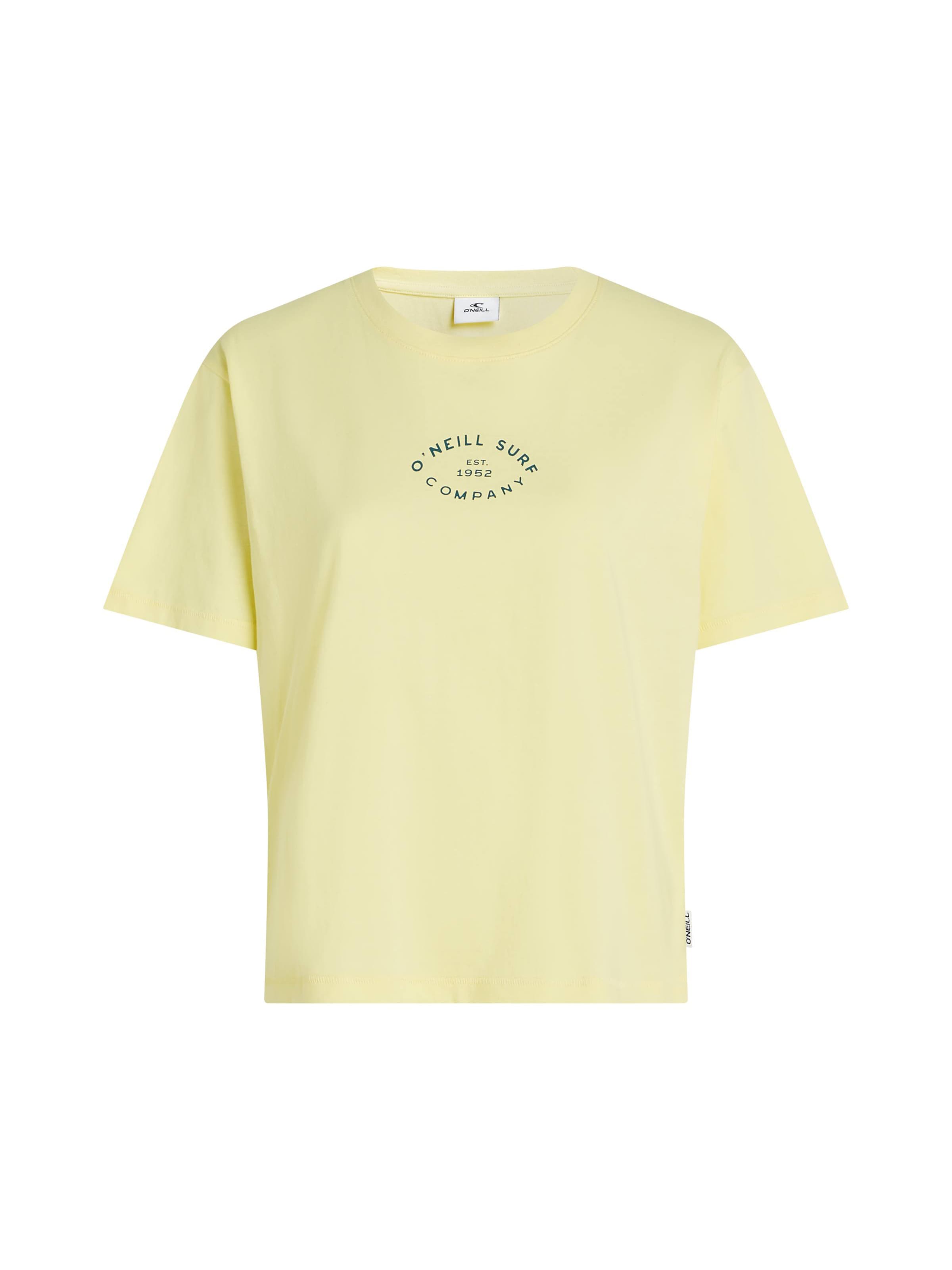O'NEILL - Camiseta 'Boxy' en amarillo: frente