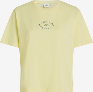 Tricou 'Boxy' de la O'NEILL pe galben: față