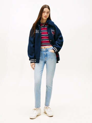Tommy Jeans Слим Джинсы в Синий