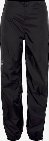 POLARINO Tapered Workout Pants in Black: front