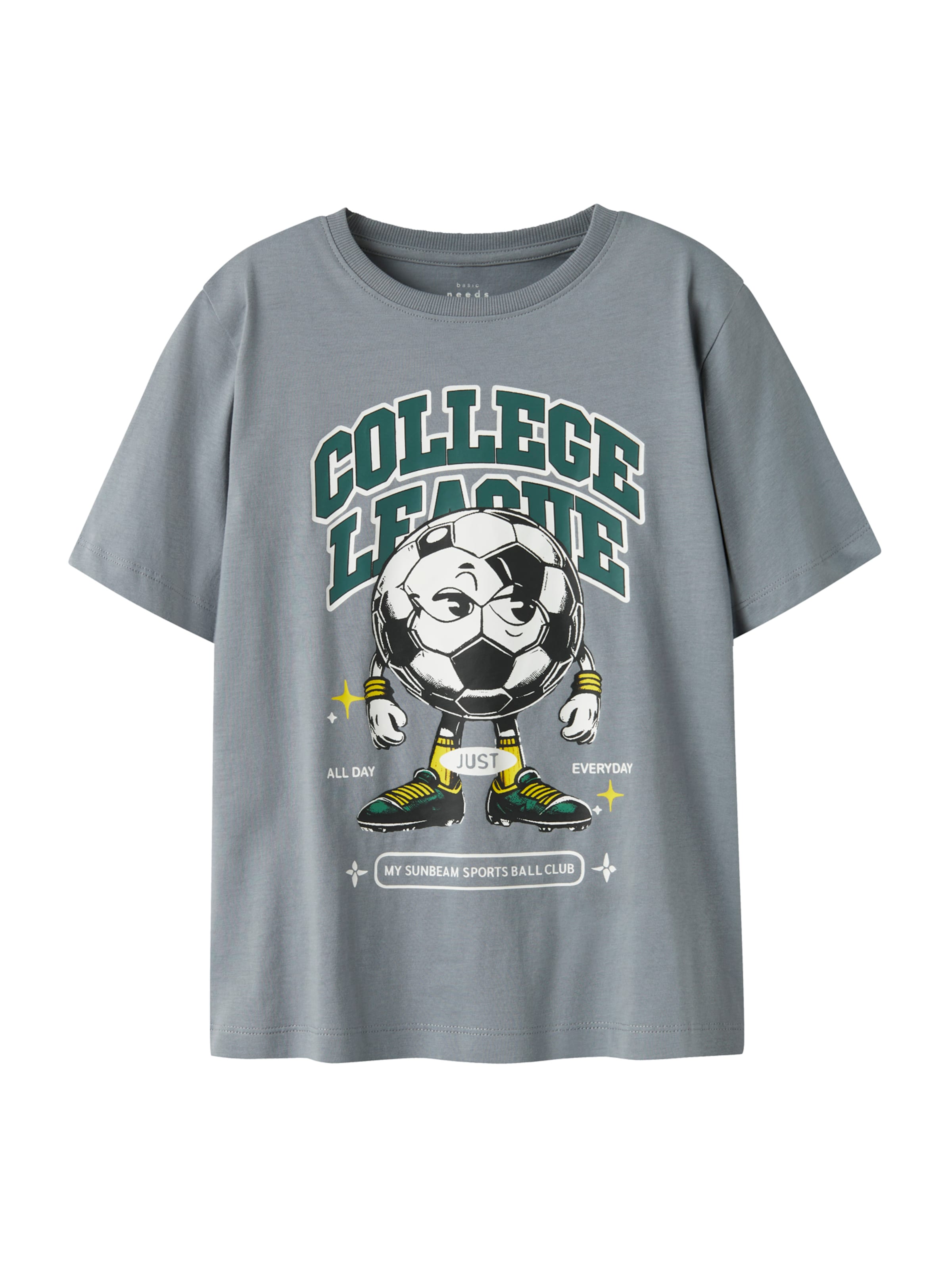 NAME IT Majica 'NKMVOTO' | modra barva: sprednja stran